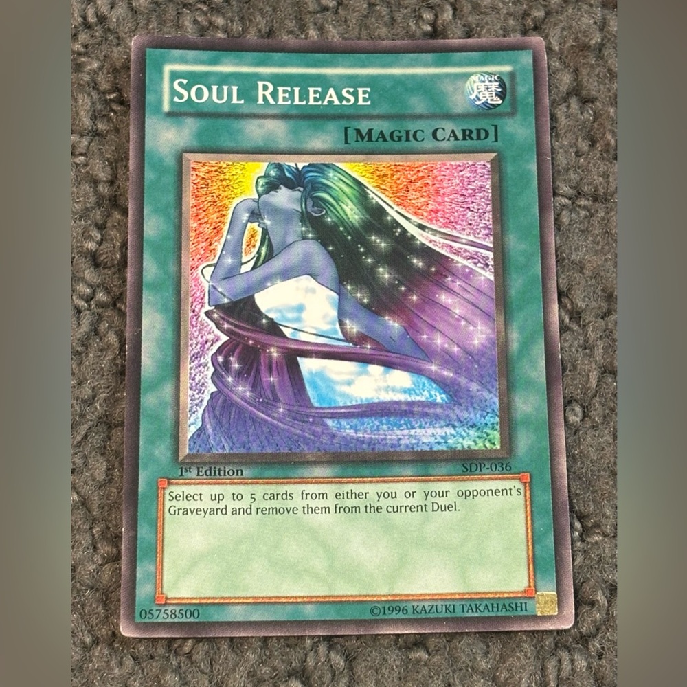 Yu-Gi-Oh TCG Soul Release SDP-036 1st Edition